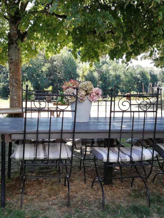 Chambre D'Hote Equestre Au Petit Bonheur Chateldon Exterior foto